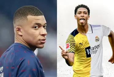 El francés festejó el arribo de Bellingham a la Casa Blanca y fue por este motivo.