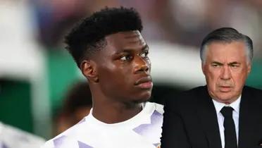 El francés, que está jugando en una posición antinatural, cometió un error que casi le cuesta un gol a los Merengues