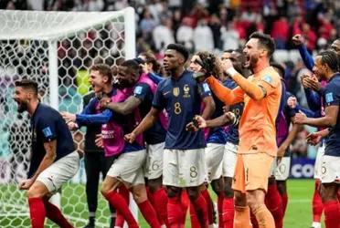 El francés Theo Hernández anotó en la victoria de los galos por 2 a 0 ante Marruecos y jugará frente a la Argentina de Lionel Messi.