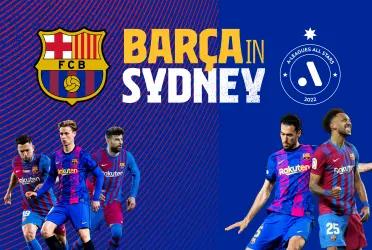 El Fútbol Club Barcelona jugará por primera vez en Australia el próximo 25 de mayo, Barcelona jugará en el Accor Stadium de Sydney contra un combinado de jugadores de la A-League australiana.