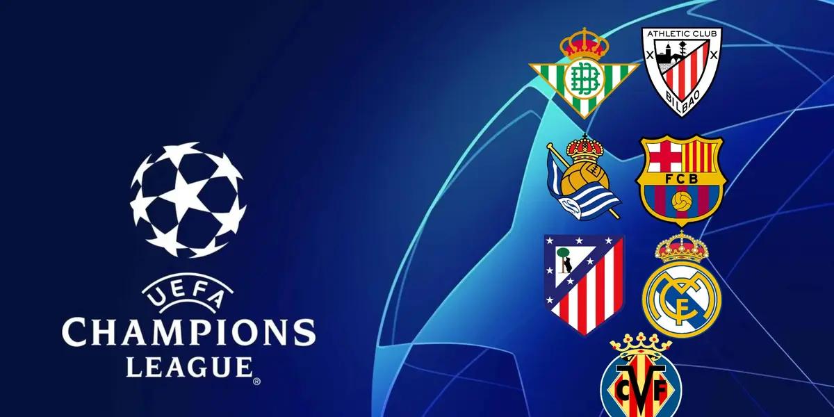 El fútbol español está de dulce este año puede conseguir 5 puestos Champions