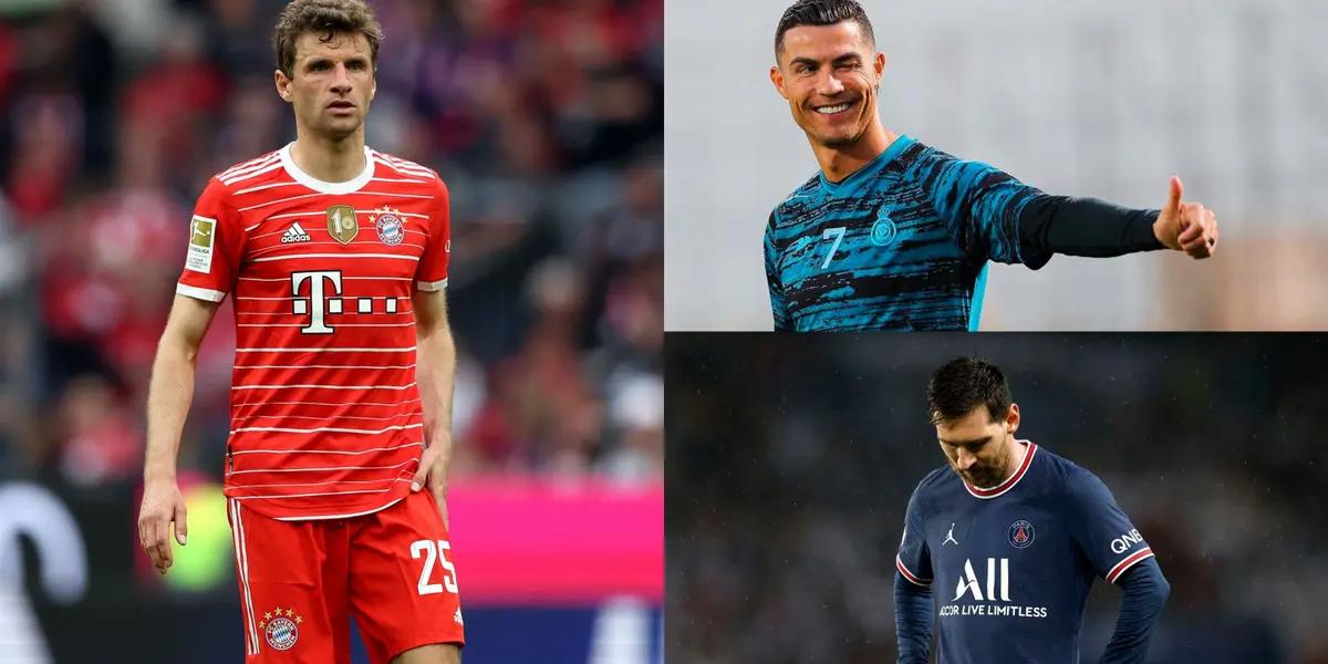 El futbolista alemán recordó los duelos contra los grandes futbolistas.