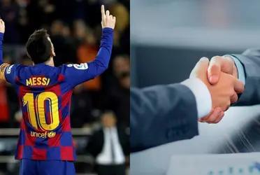 El futbolista argentino quiere regresar a la institución catalana.