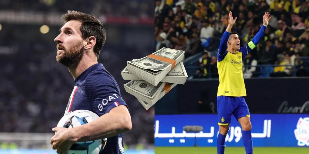 El futbolista argentino tendrá un salario brutal en tierras árabes.