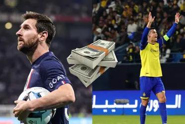 El futbolista argentino tendrá un salario brutal en tierras árabes.