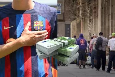 EL futbolista blaugrana hizo referencia a su pasado cuando era un niño