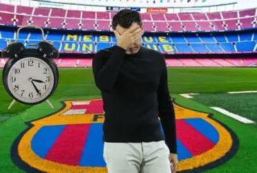 El futbolista blaugrana no llegó a tiempo a los entrenamientos.