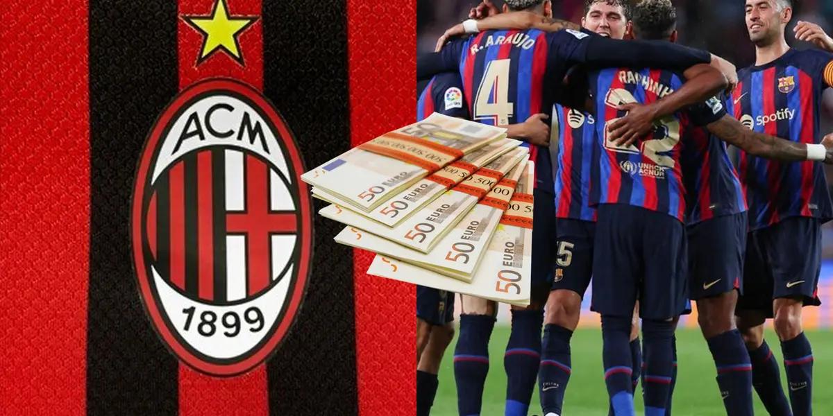 El futbolista blaugrana podría emigrar a la Serie A si le dan salida.