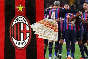 El futbolista blaugrana podría emigrar a la Serie A si le dan salida.