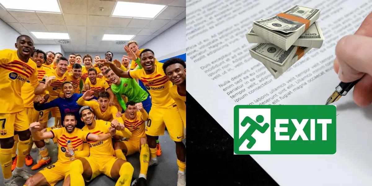 El futbolista blaugrana podría ser otro de los que dejaría dinero a las arcas del club.