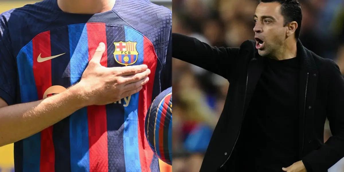 El futbolista blaugrana quiere jugar en una sola posición, pero Xavi lo dejó en claro.