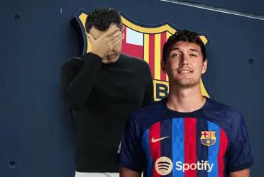 El futbolista blaugrana salió en el Estadio de la Cerámica antes de que comenzara la segunda parte.