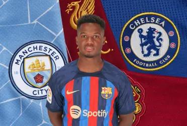 El futbolista blaugrana suma varios intereses desde la Premier League para salir este mercado.