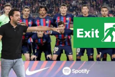 El futbolista blaugrana tendría las horas contadas en el conjunto de Xavi.