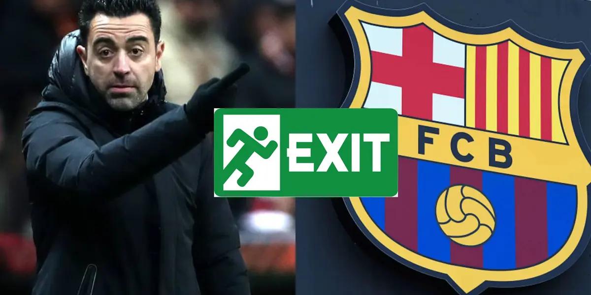 El futbolista blaugrana no tiene lugar en la plantilla de Xavi.