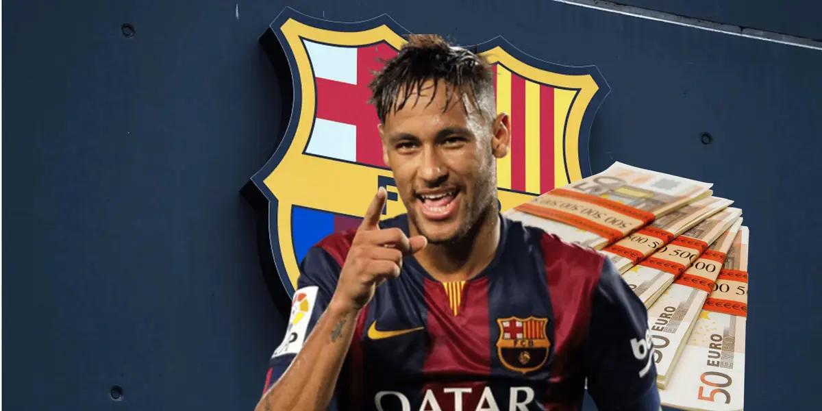 El futbolista brasileño aparece en la órbita del club blaugrana.