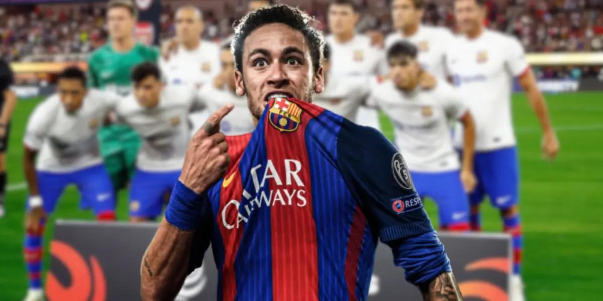 El futbolista brasileño desea abandonar el PSG y regresar al Barça.