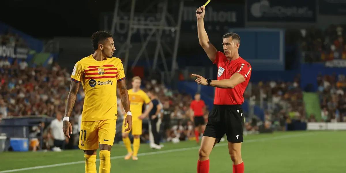 El futbolista brasileño fue expulsado en el último partido ante Getafe.