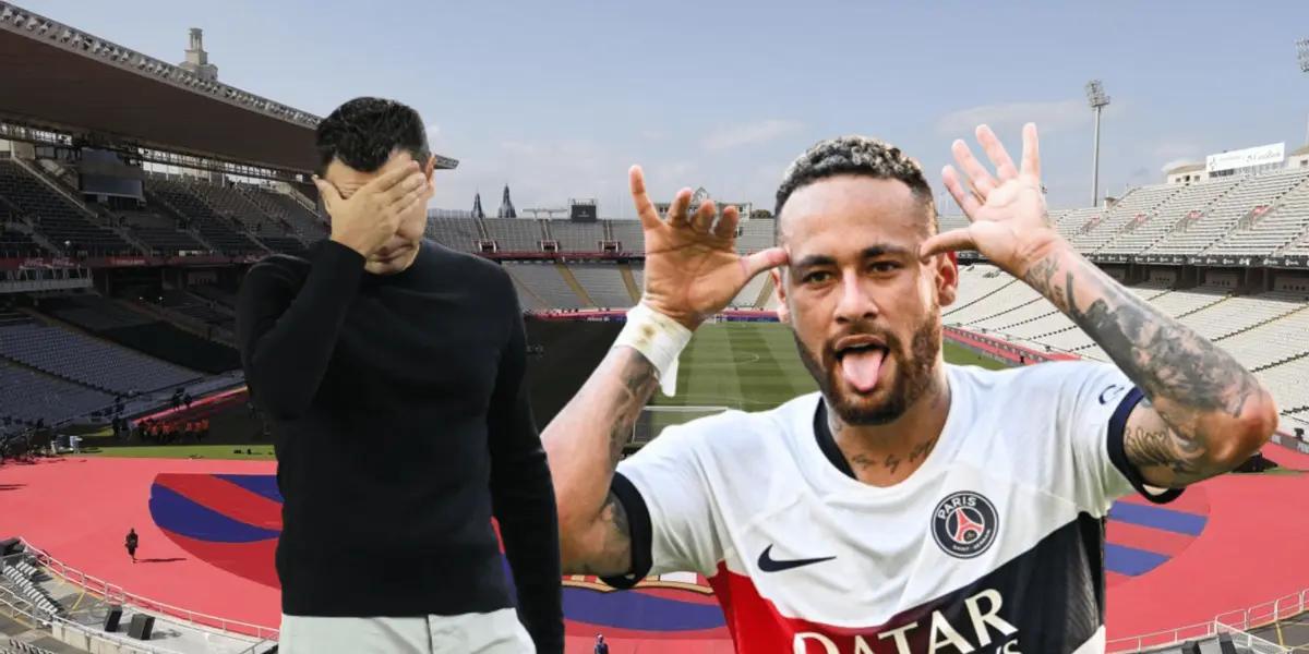 El futbolista brasileño parece no tener la aprobación del entrenador español.