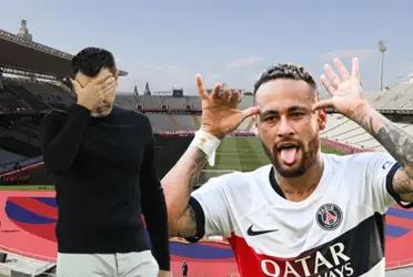 El futbolista brasileño parece no tener la aprobación del entrenador español.