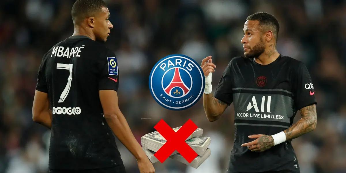 El futbolista brasileño parecería tener los días contados en Paris, y ya habría varios equipos interesados en conseguirlo.