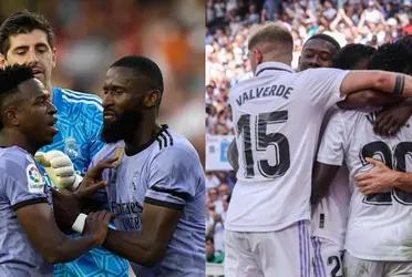 El futbolista brasileño no se llevó la solidaridad de uno de sus compañeros.