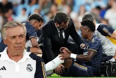 El futbolista brasileño se perderá el próximo partido por lesión y Carlo Ancelotti ya tiene que pensar un reemplazante.