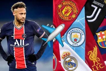 El futbolista brasileño no seguirá en el club parisino la próxima temporada.