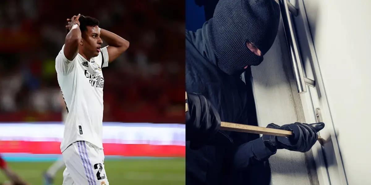 El futbolista brasileño sufrió un asalto en su casa y buscan a los culpables.