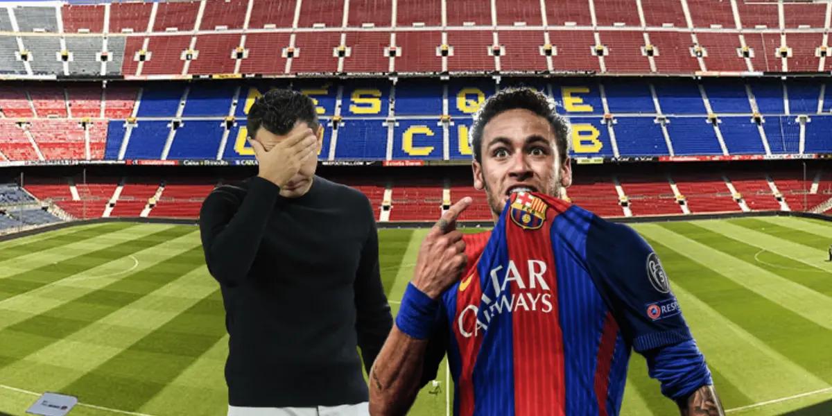 El futbolista brasileño tiene la intención de regresar al equipo blaugrana.