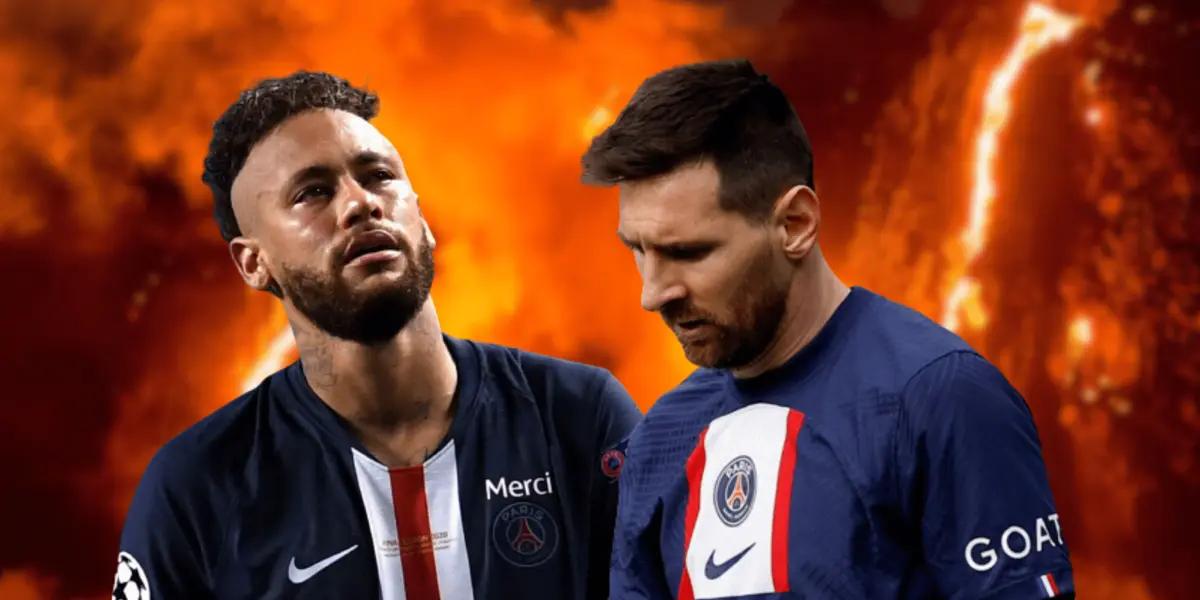 El futbolista brasilero explicó que no fue la mejor etapa de su carrera, ni tampoco la de Lionel Messi