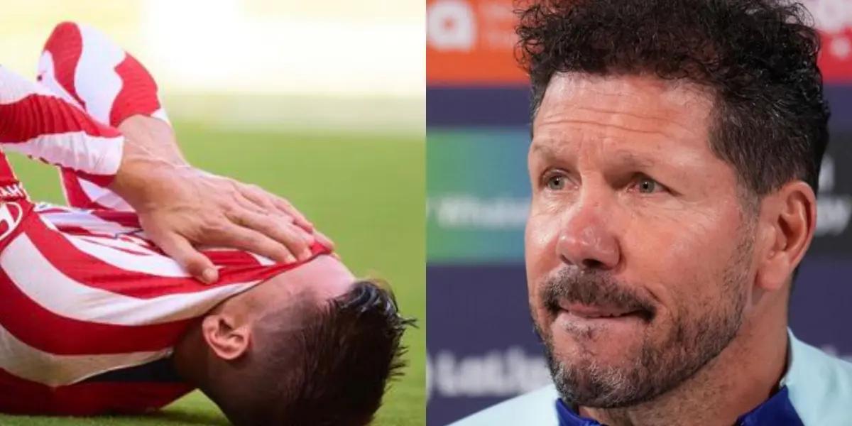 El futbolista colchonero quiere cambiar de destino hace varios meses.