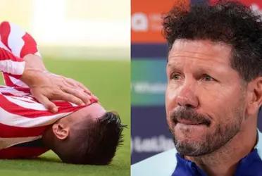 El futbolista colchonero quiere cambiar de destino hace varios meses.