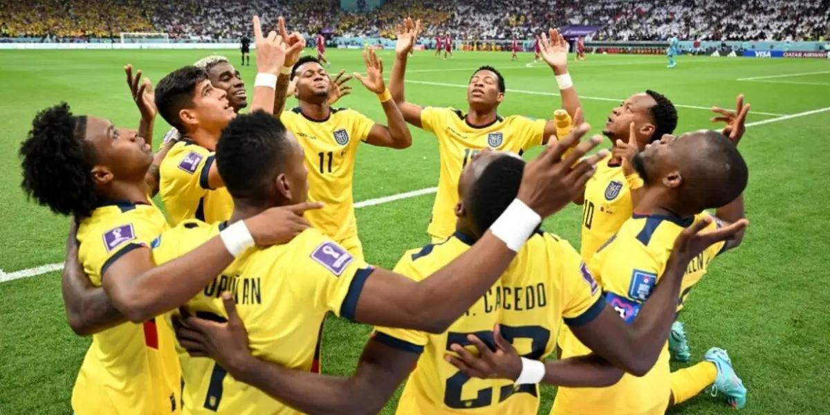 El futbolista en cuestión fue el protagonista del triunfo ecuatoriano contra Qatar.