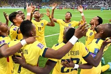 El futbolista en cuestión fue el protagonista del triunfo ecuatoriano contra Qatar.