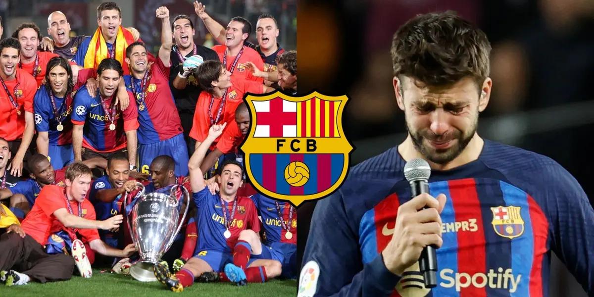 El futbolista en cuestión no le dedicó un posteo a Gerard todavía y sorprende.