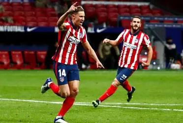 El futbolista de la selección española marcó un golazo que sentenció el partido frente al Valladolid