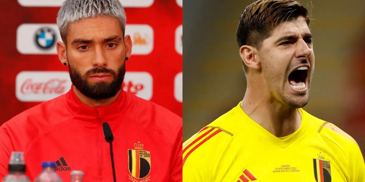 El futbolista del Atlético hizo referencia a la actitud del arquero del Real Madrid.