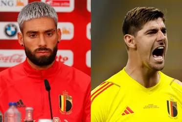 El futbolista del Atlético hizo referencia a la actitud del arquero del Real Madrid.