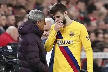 El futbolista del Barca metió un duro golpe a su ex técnico.