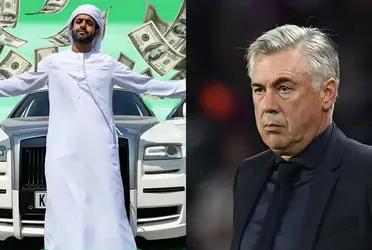 El futbolista del conjunto merengue podría marcharse a Arabia.