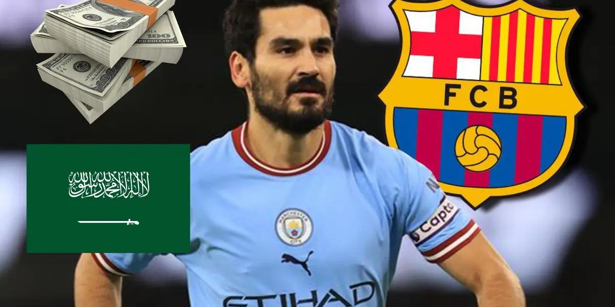 El futbolista del Manchester City está en los planes del Barcelona.