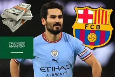 El futbolista del Manchester City está en los planes del Barcelona.