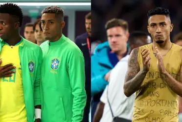 El futbolista del Real Madrid pudo ver el mensaje que le dejó su compatriota.