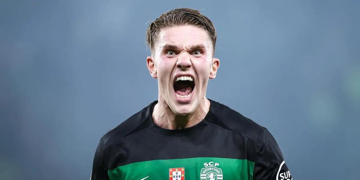 El futbolista del Sporting de Lisboa aparece en el radar del Madrid.