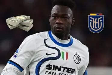 El futbolista ecuatoriano quiere salir del Inter, aunque no está de acuerdo en rebajar su salario, algo que complica su llegada a otro equipo.