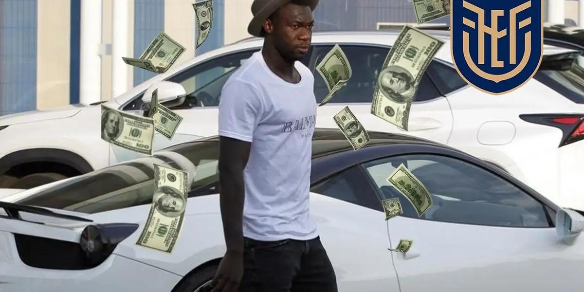 El futbolista ecuatoriano quiere salir del Inter, aunque no estaría de acuerdo en rebajar su salario, algo que complica su llegada a un importante club de LaLiga..