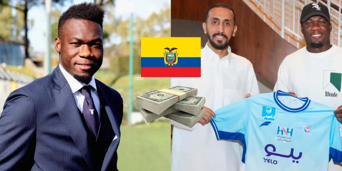 El futbolista ecuatoriano recién cambió de institución, aunque aun hay un club del pasado que no puede olvidar.