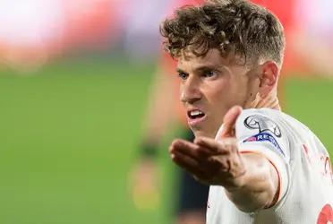 El futbolista no estaría conforme con su salida frente a Eslovaquia.