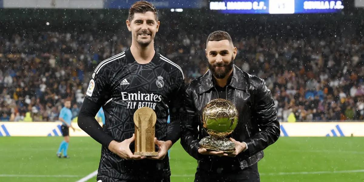 El futbolista francés le dedicó un mensaje de apoyo al portero belga.